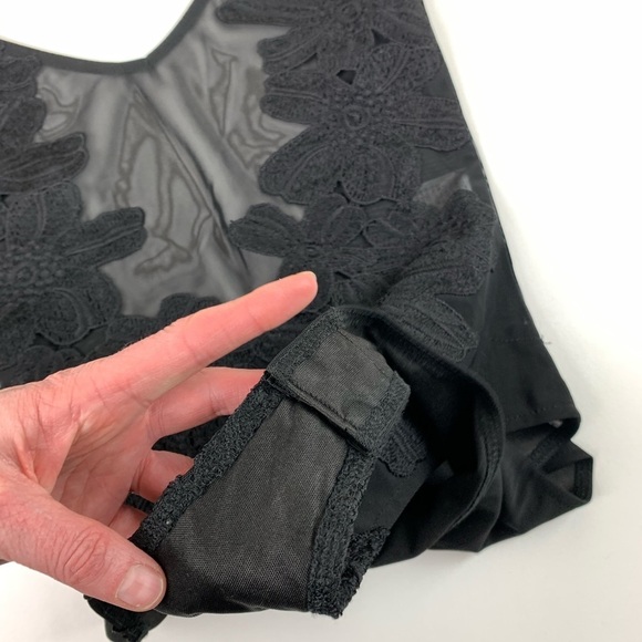 E.ssue I Lingerie I Black I Bodysuit I  Teddy - Picture 4 of 10